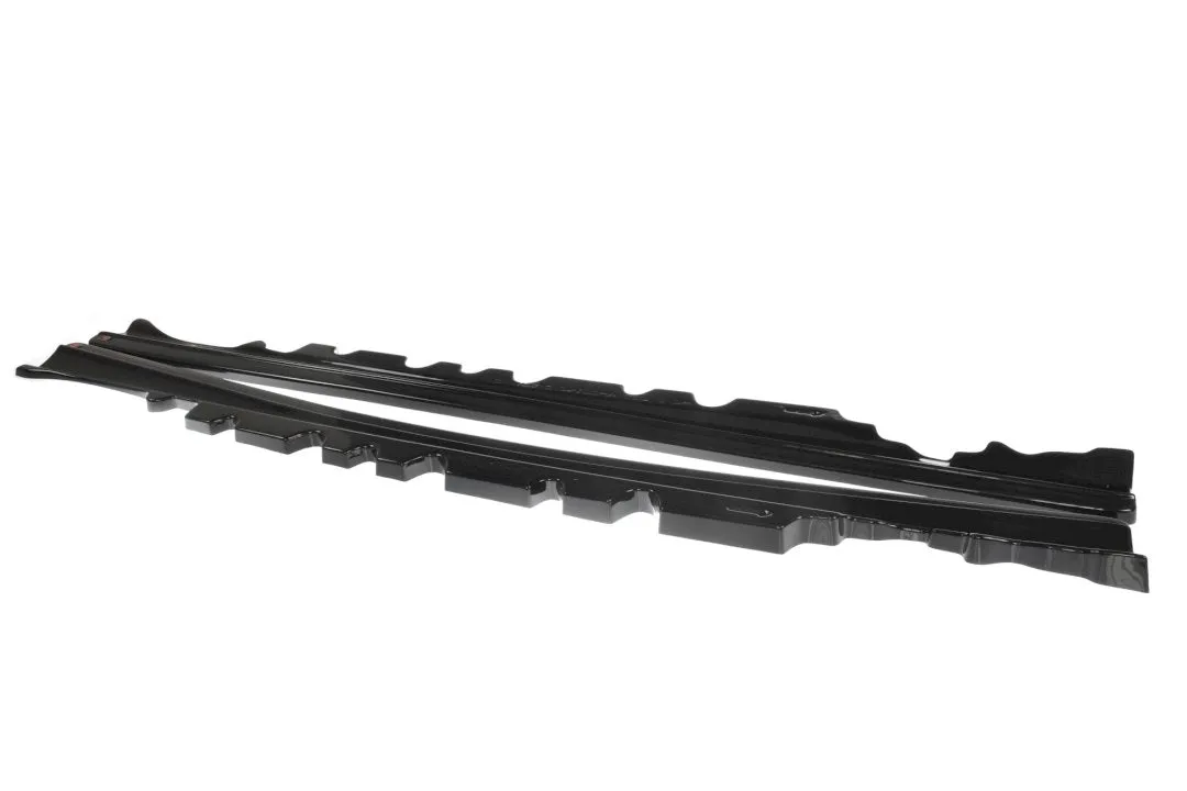 Maxton Design - SIDE SKIRTS SPLITTERS MERCEDES-BENZ E-CLASS W207 COUPE AMG LINE (2009-2012)