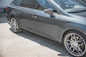 Maxton Design - SIDE SKIRTS SPLITTERS V5 SEAT LEON CUPRA/ FR MK3 FACELIFT (2017-2019)