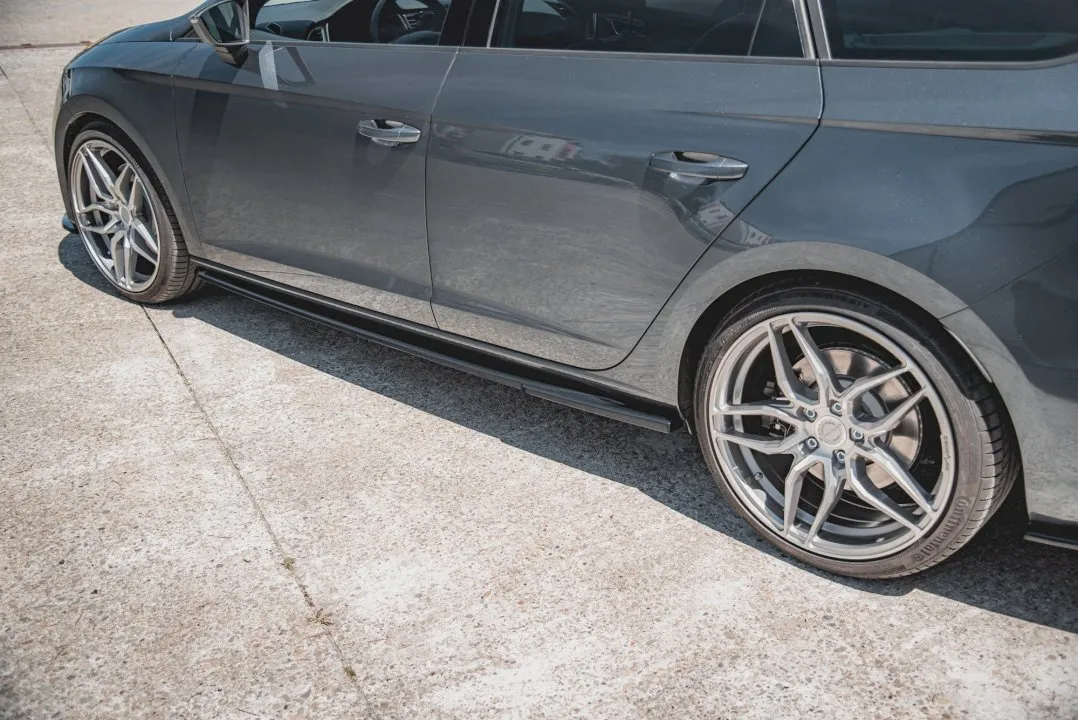 Maxton Design - SIDE SKIRTS SPLITTERS V5 SEAT LEON CUPRA/ FR MK3 FACELIFT (2017-2019)