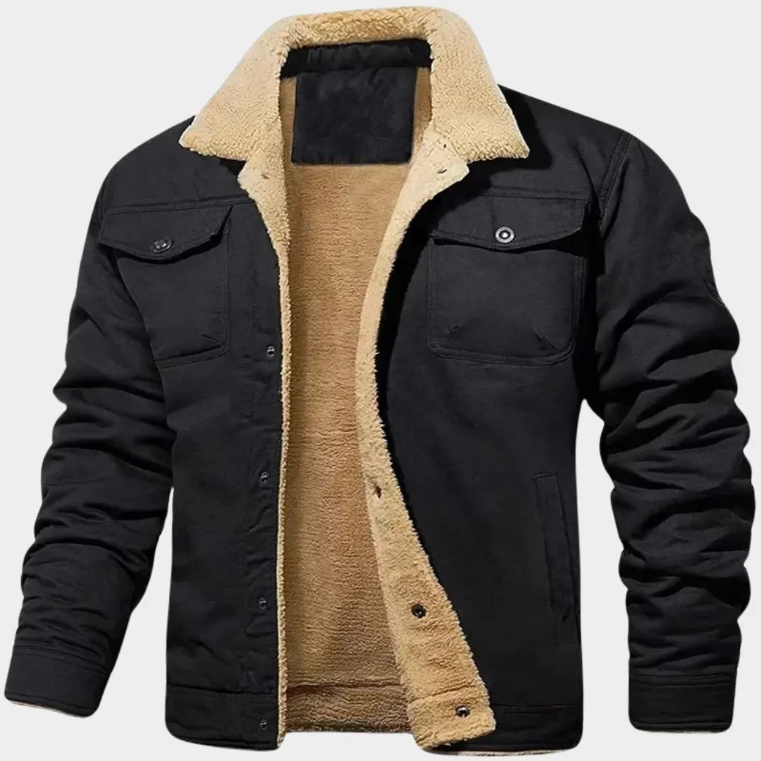 Mens Bomber Jacket  Vintage Style  Warm & Durable  Zip Closure  Multiple Colours
