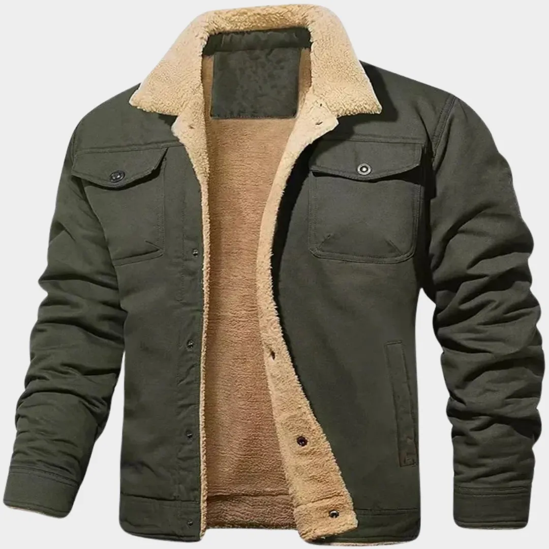 Mens Bomber Jacket  Vintage Style  Warm & Durable  Zip Closure  Multiple Colours