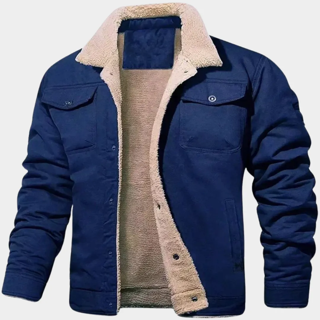 Mens Bomber Jacket  Vintage Style  Warm & Durable  Zip Closure  Multiple Colours