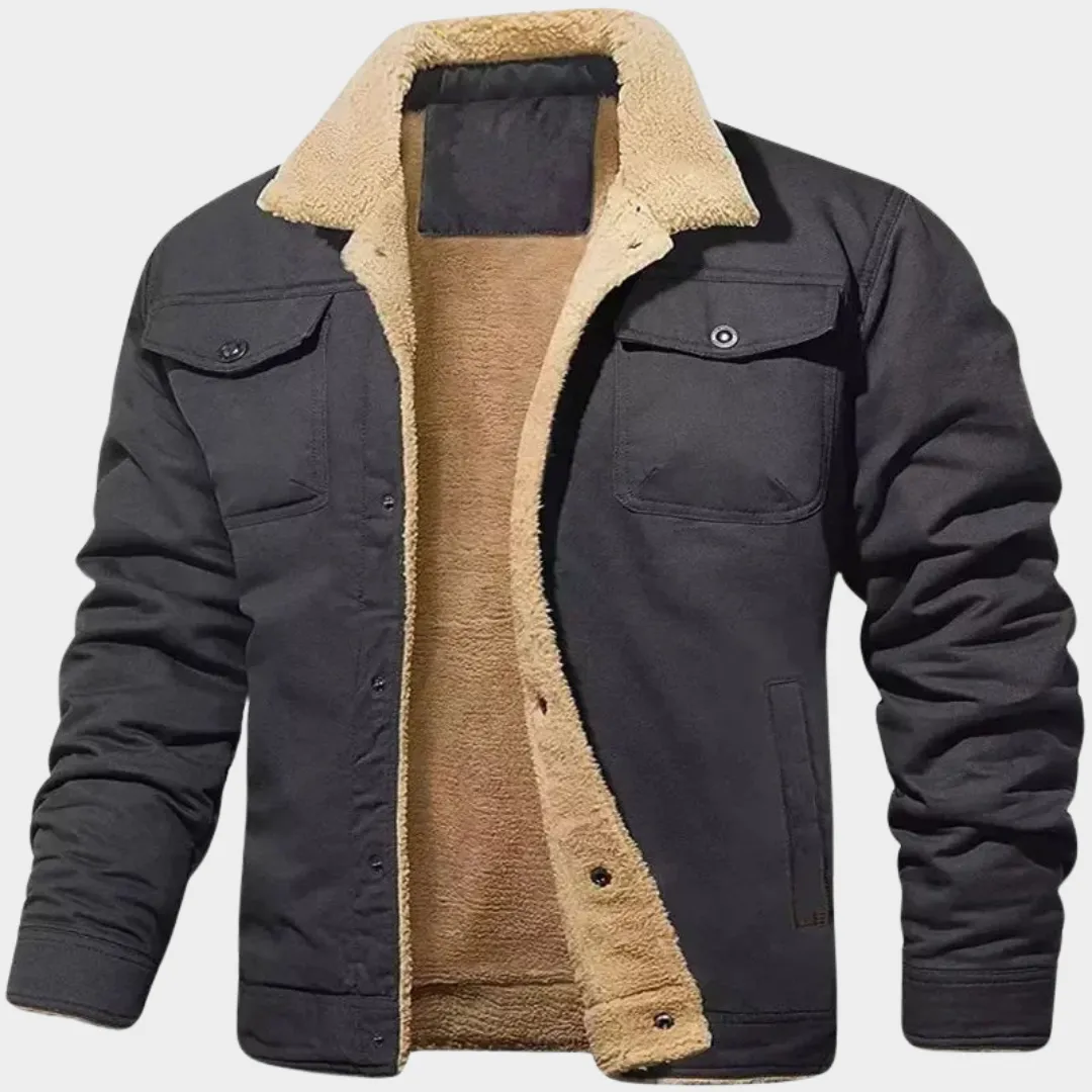 Mens Bomber Jacket  Vintage Style  Warm & Durable  Zip Closure  Multiple Colours