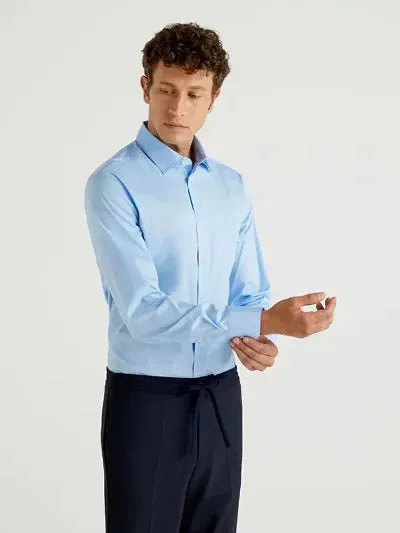 Mens Plain Formal Shirts