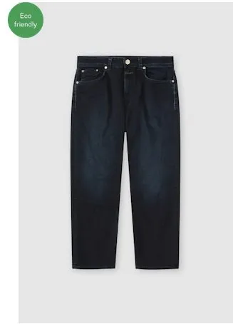 Milo Straight Leg Jean - Blue Black