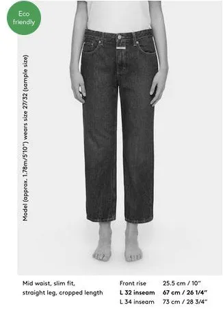 Milo Straight Leg Jean - Blue Black