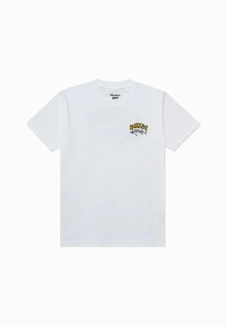 MOSKAV FOSIL WHITE TEE