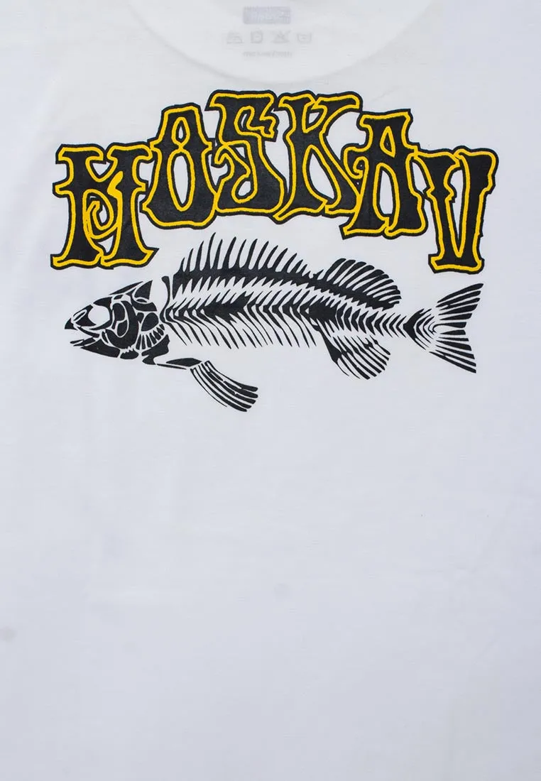 MOSKAV FOSIL WHITE TEE