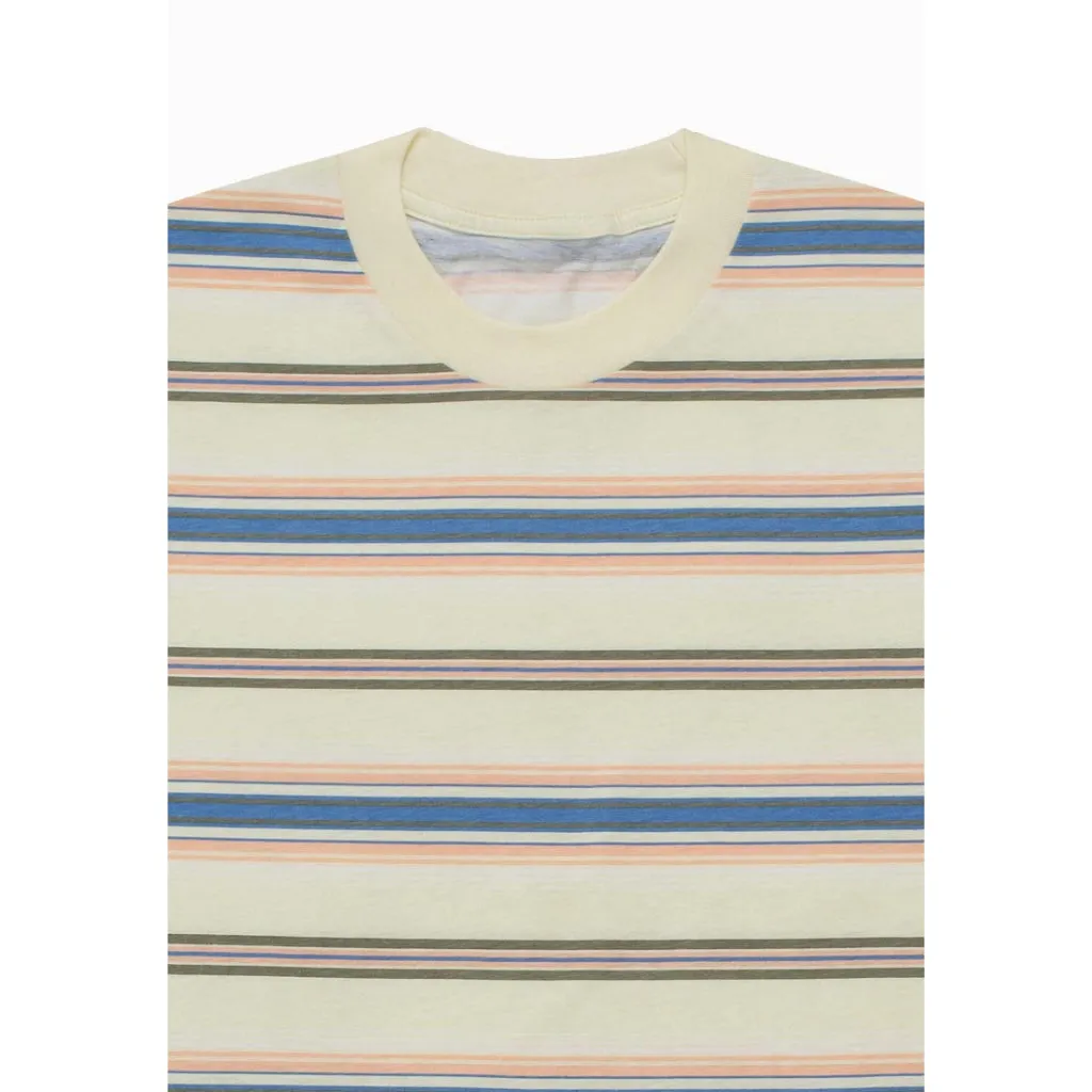 Moskav Janoi Cream Stripe Tee