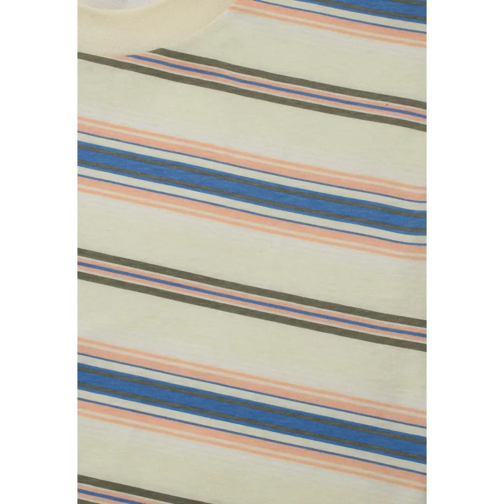 Moskav Janoi Cream Stripe Tee