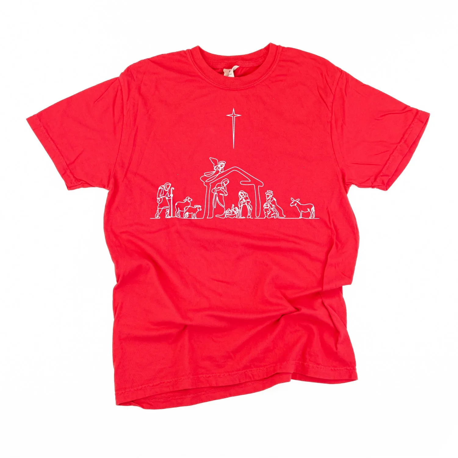 Nativity Scene - Comfort Colors Tee