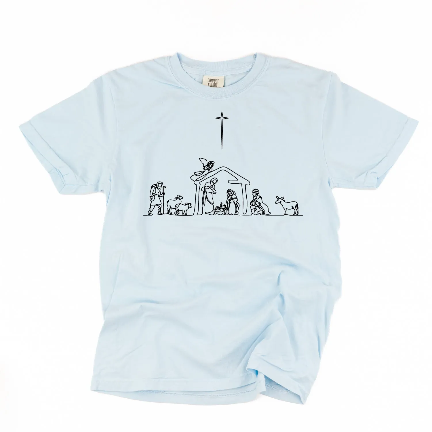Nativity Scene - Comfort Colors Tee