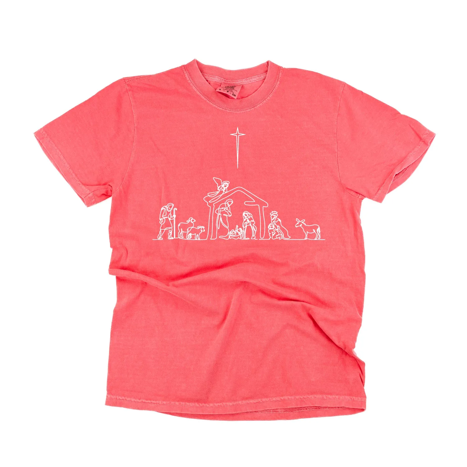 Nativity Scene - Comfort Colors Tee