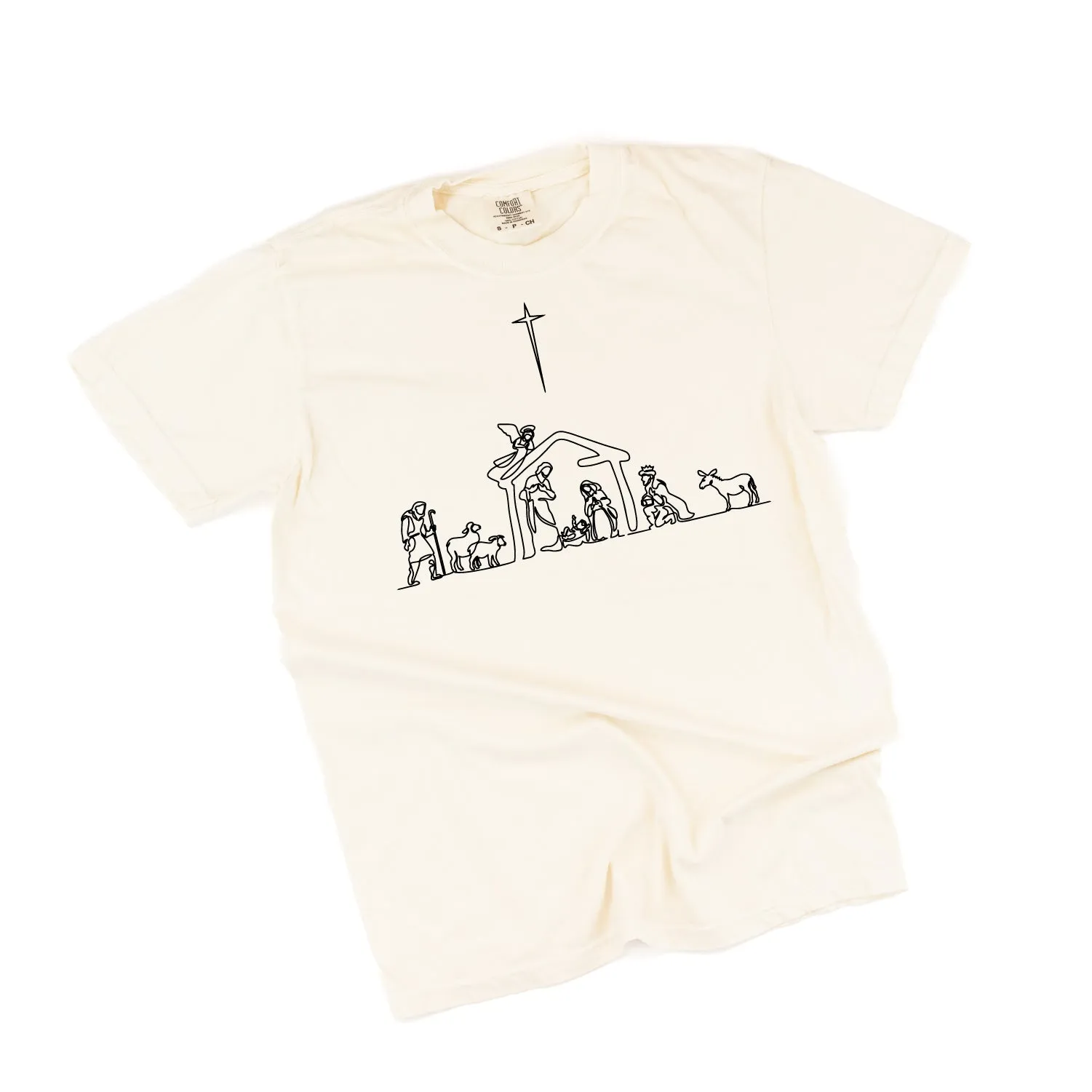 Nativity Scene - Comfort Colors Tee
