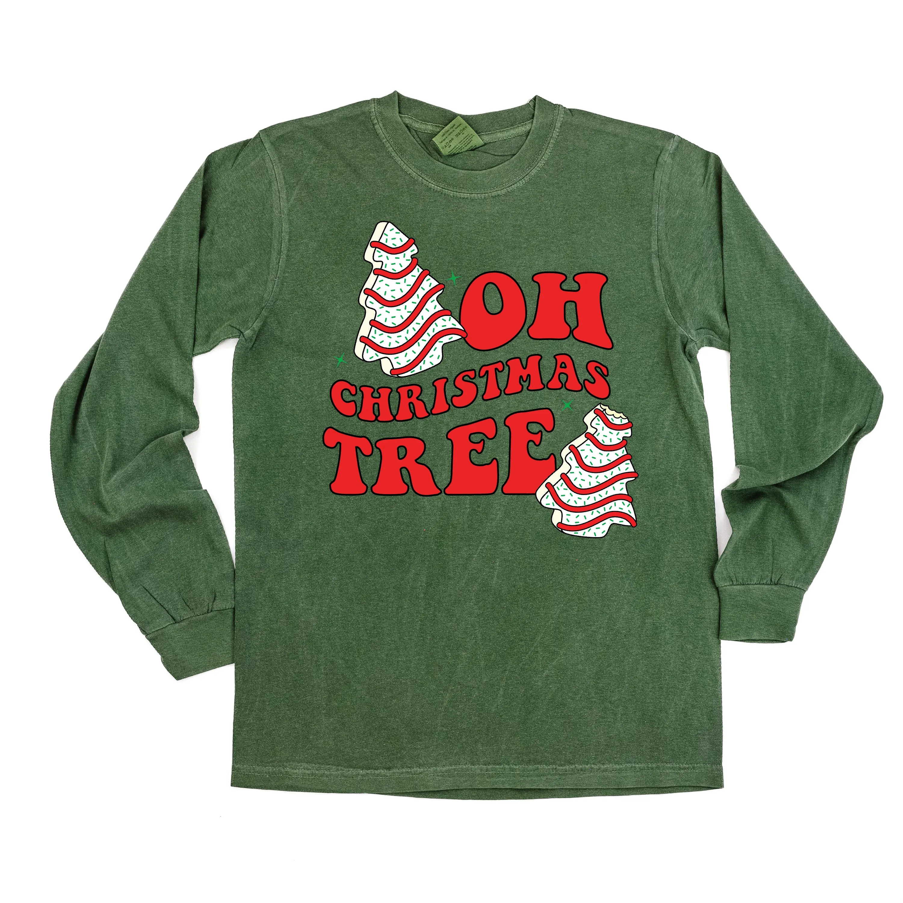 Oh Christmas Tree - LONG SLEEVE Comfort Colors Tee