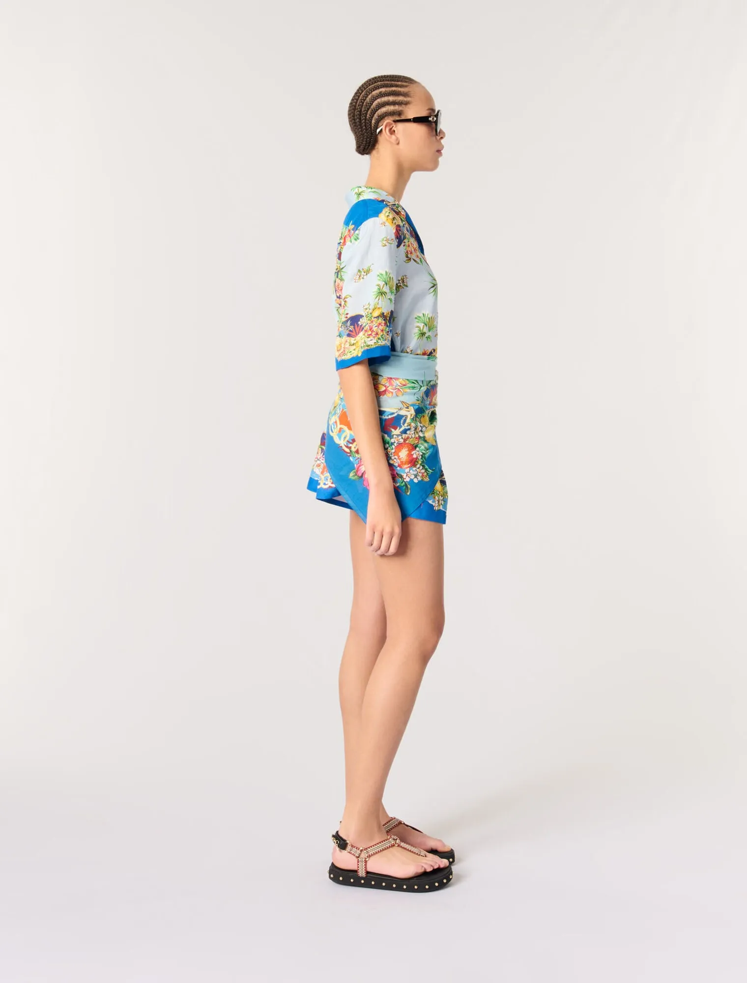 Patterned shorts