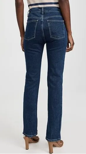 Patti High Rise Straight Jean - Vintage Skylark