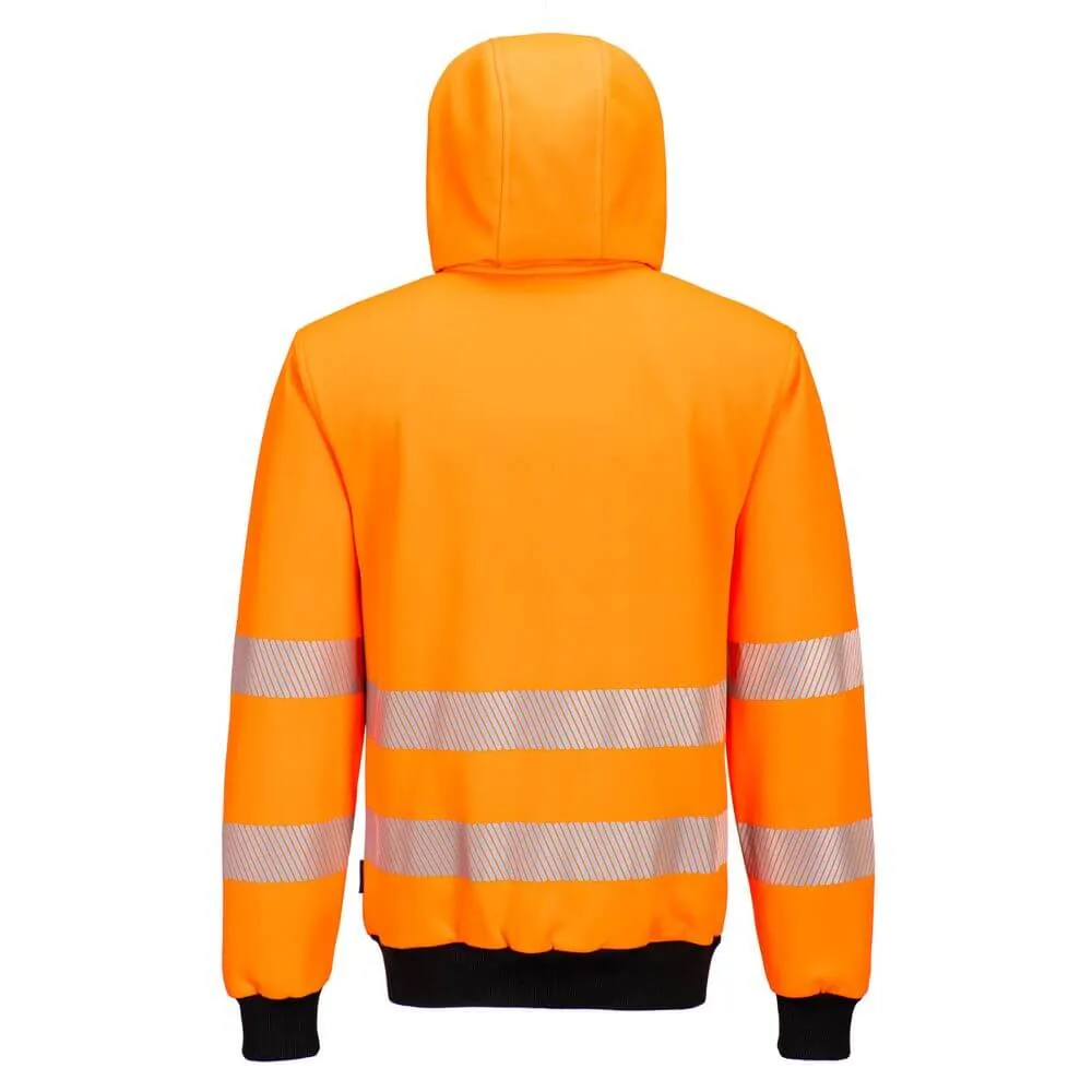 Portwest PW327 PW3 Hi-Vis Zip Hoodie - Sale