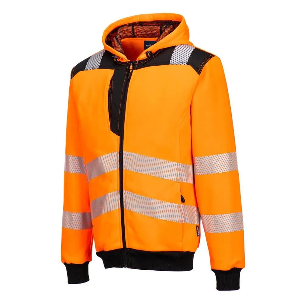 Portwest PW327 PW3 Hi-Vis Zip Hoodie - Sale