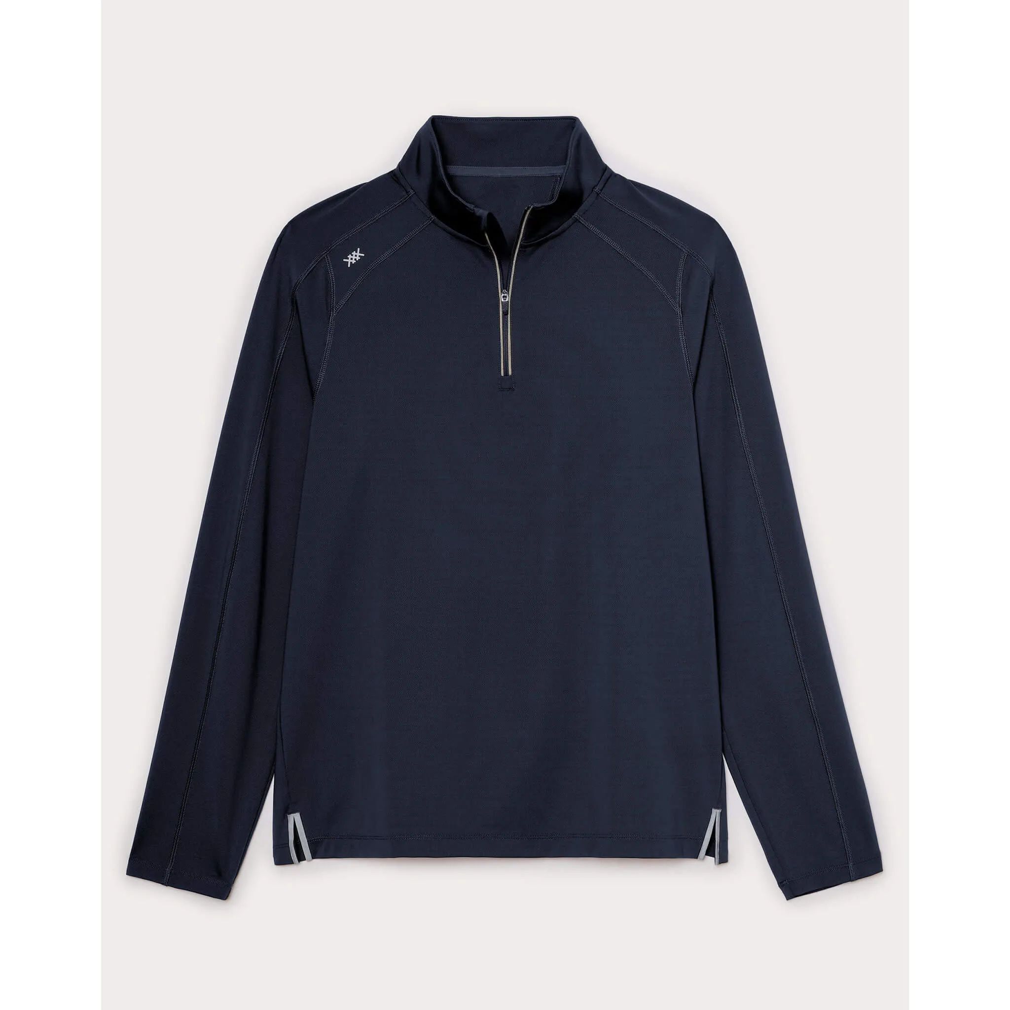 Rhone Men's Rise 1/4 Zip Pullover Sweater - True Navy