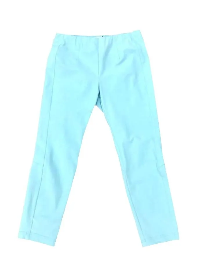 Riani S Ice Blue Cropped Pull On Trouser 393275 -2162 410