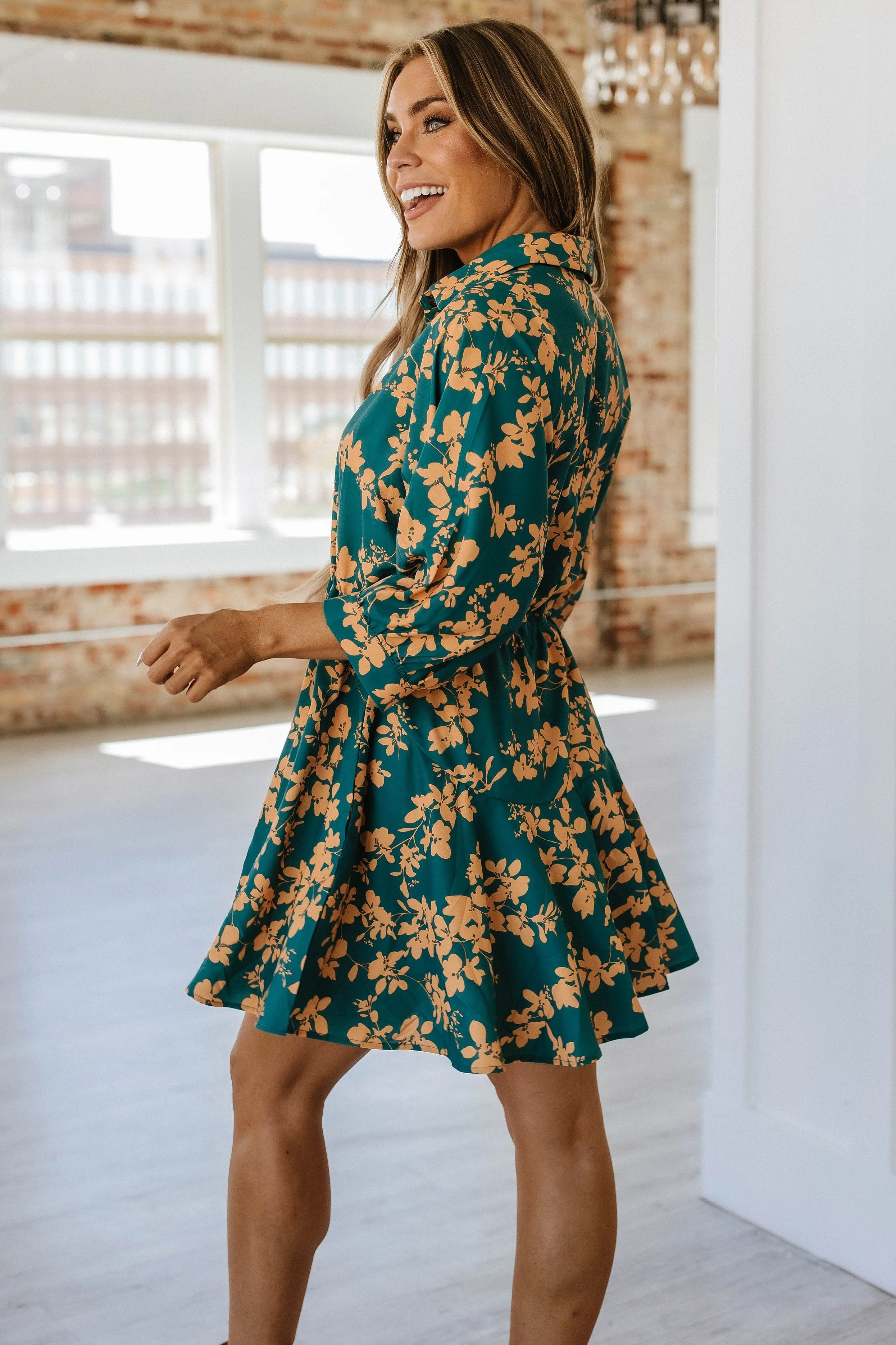SALE - Kodi Floral Short Dress | Size Large