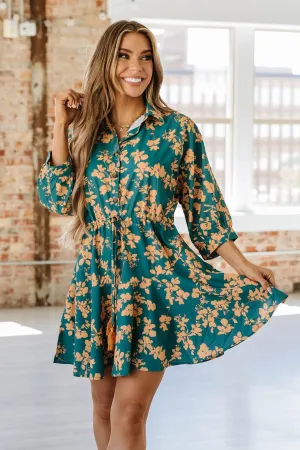 SALE - Kodi Floral Short Dress | Size Large