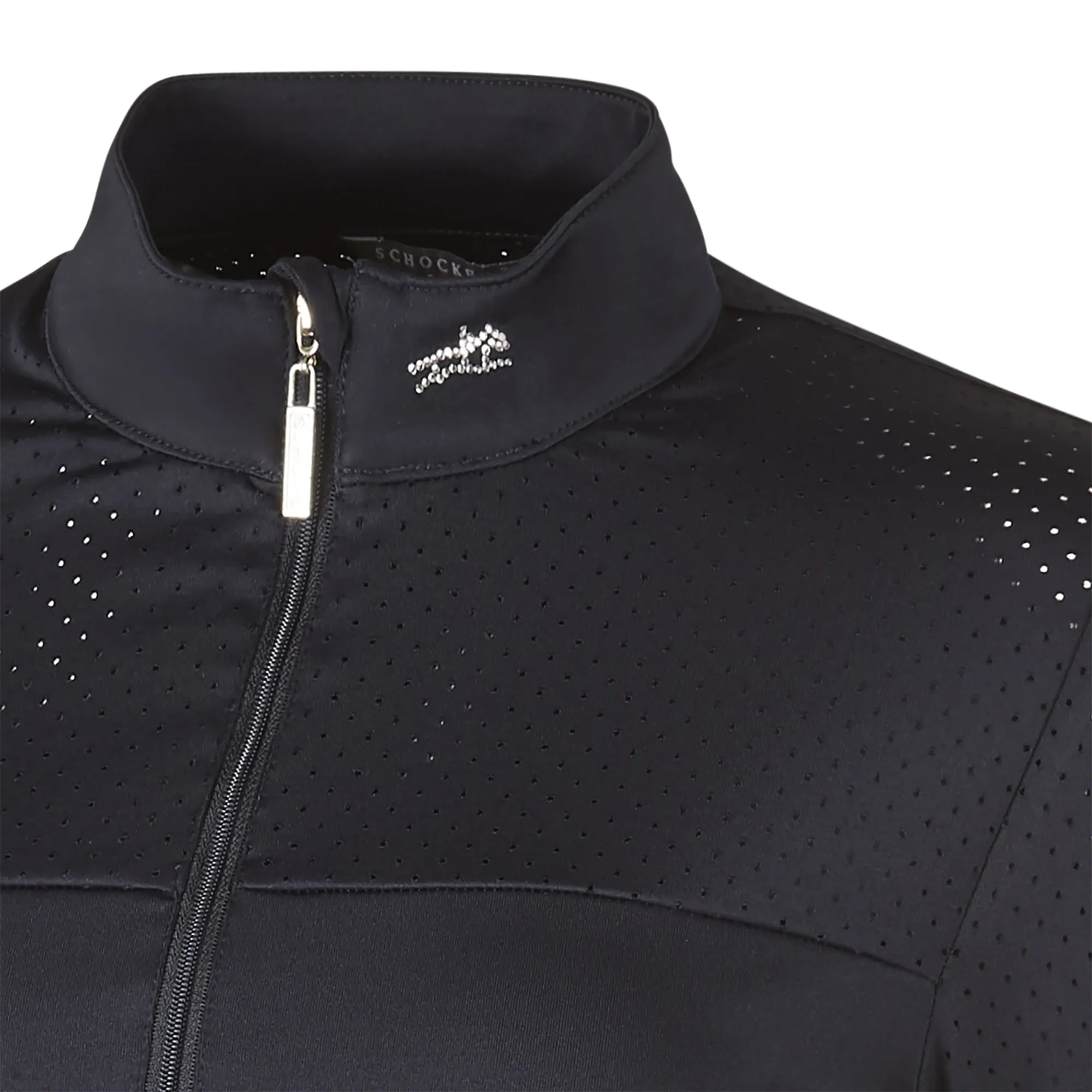 Schockemohle PENELOPE Style Ladies Training and Show Shirt, Dark Blue