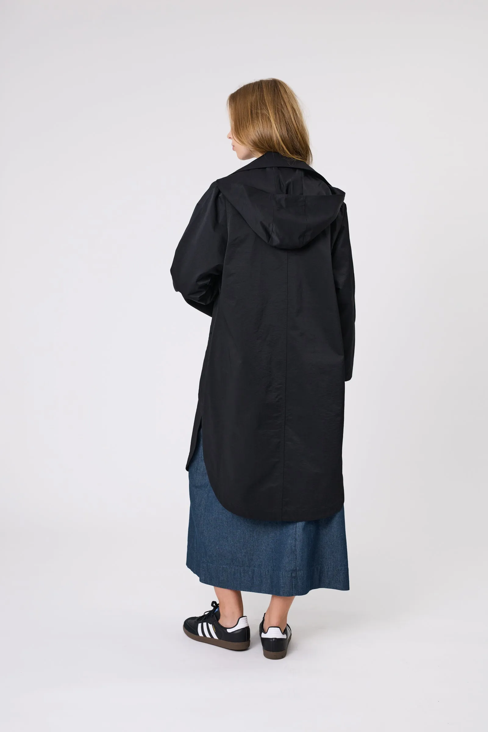 Season Trench Coat - Black