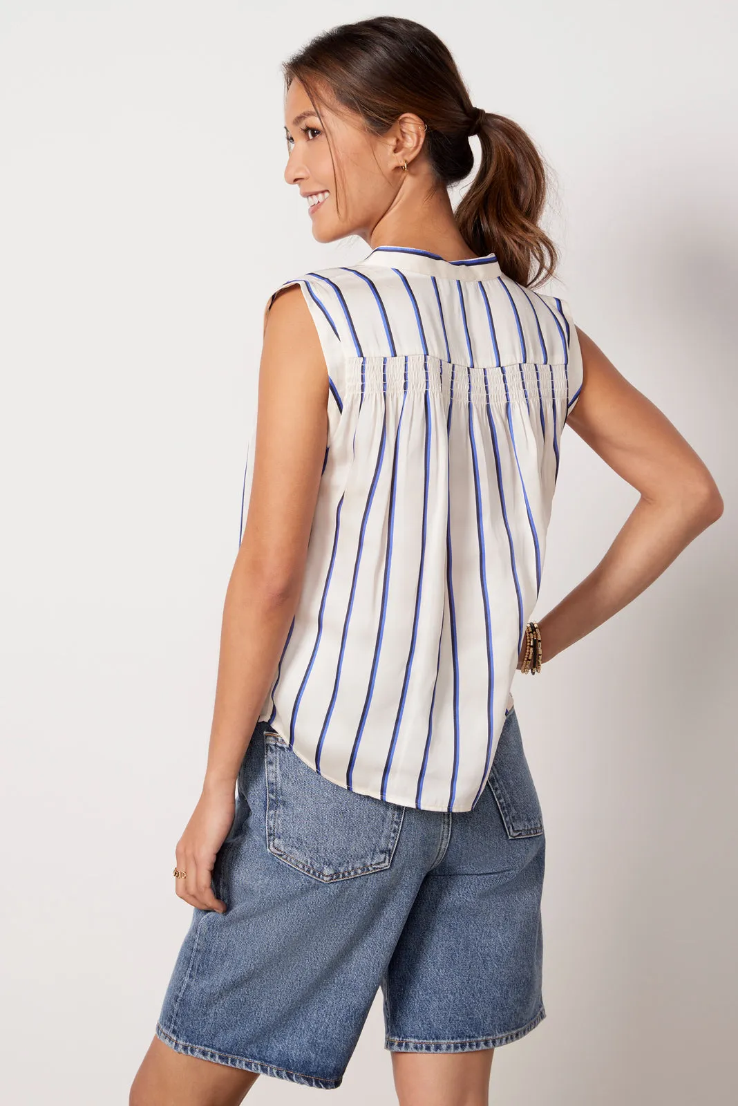 Skylar Drapey Satin Top
