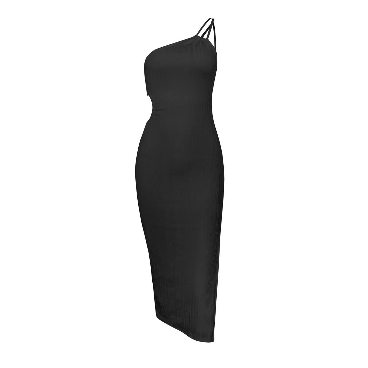 Spaghetti Strap Backless Bodycon Dress