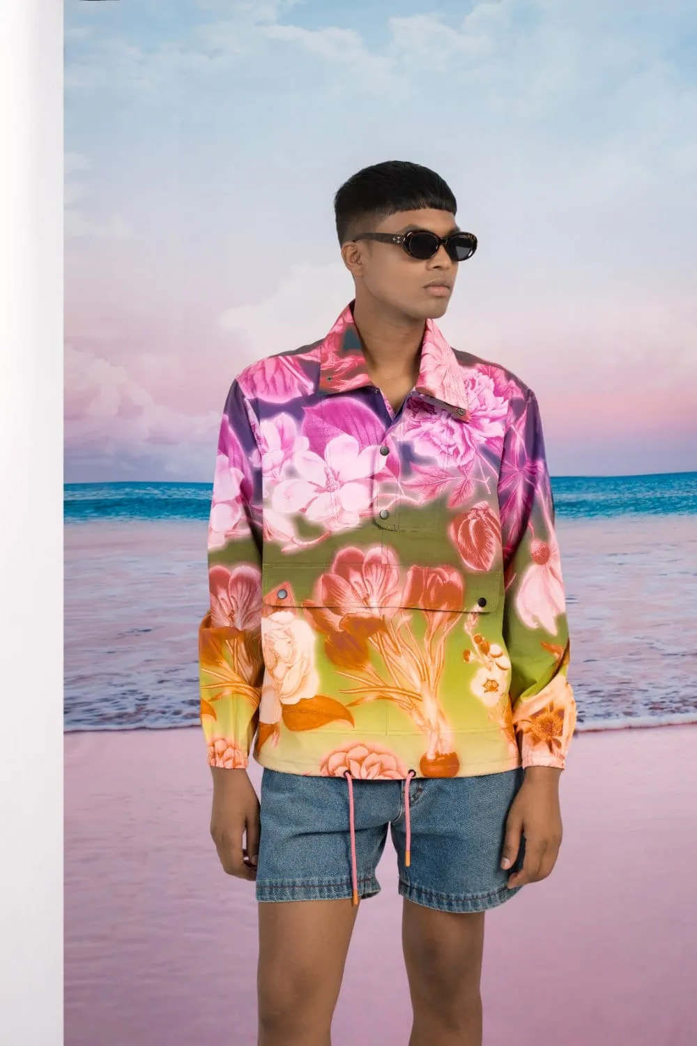 Spring Bloom Pullover Jacket