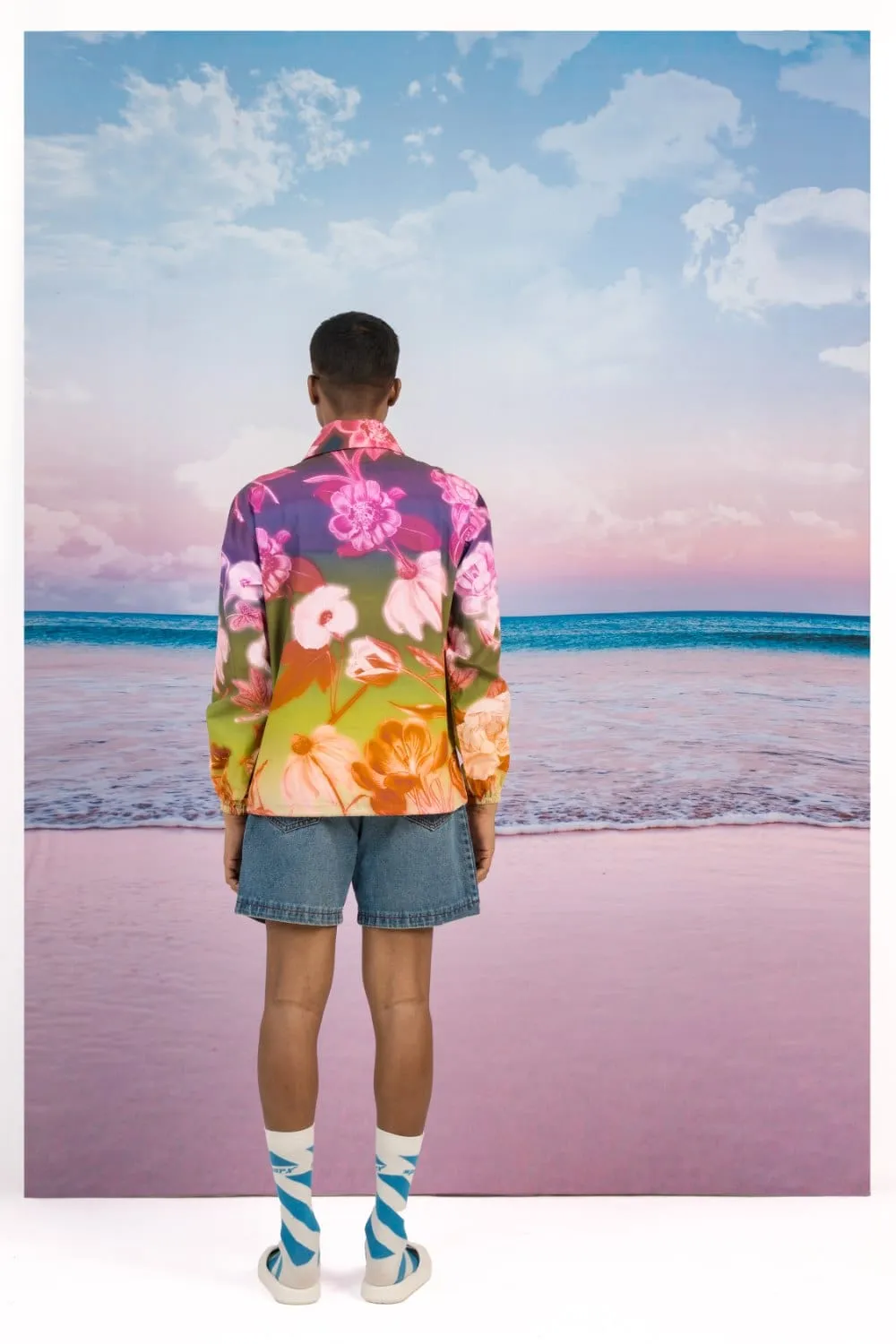 Spring Bloom Pullover Jacket