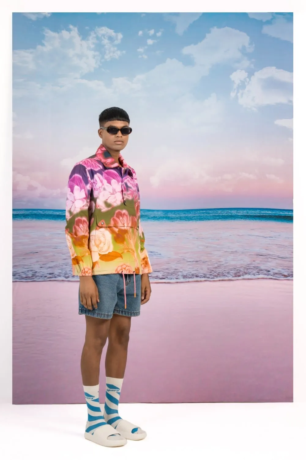 Spring Bloom Pullover Jacket