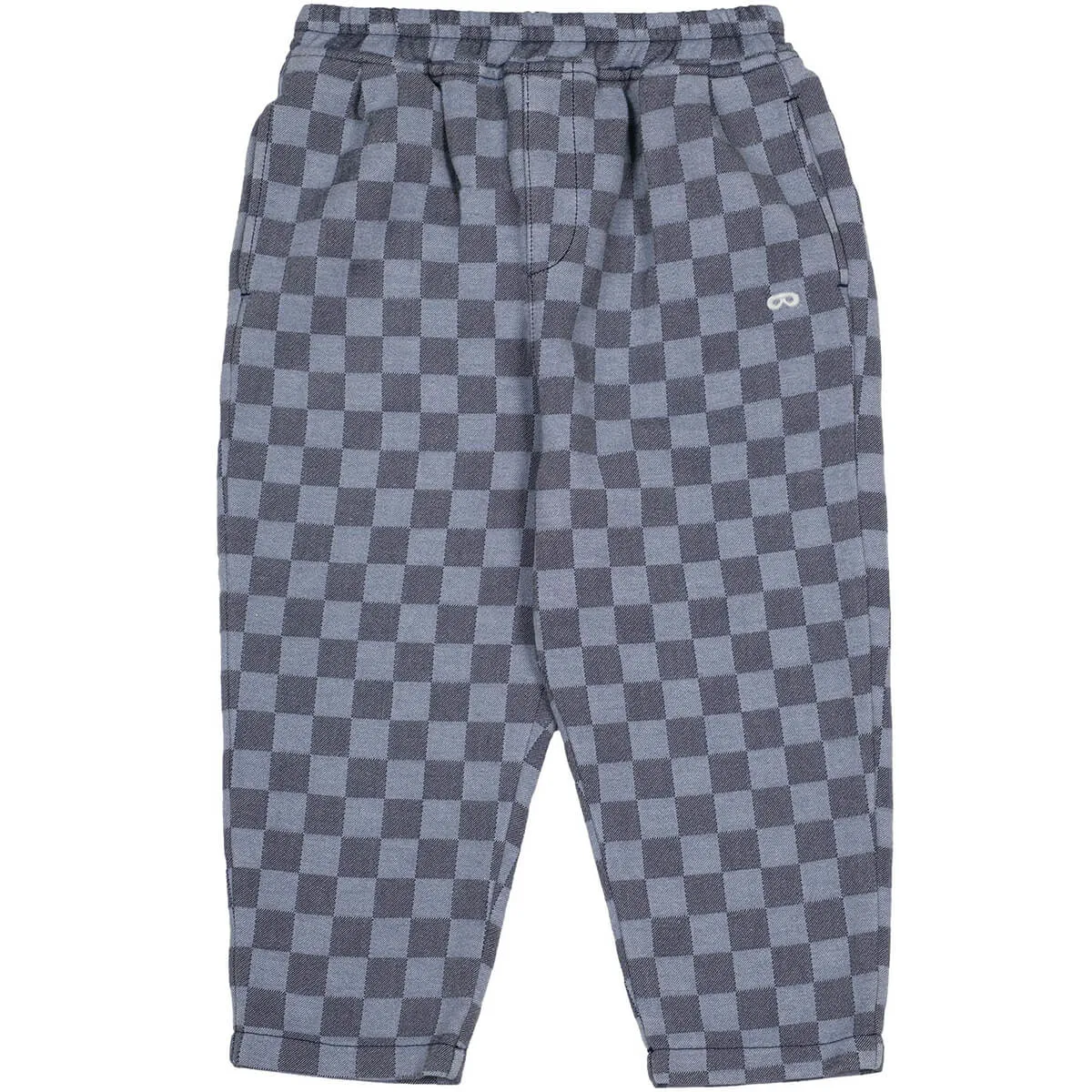Squares Loose Fit Denim Trousers by Beau Loves