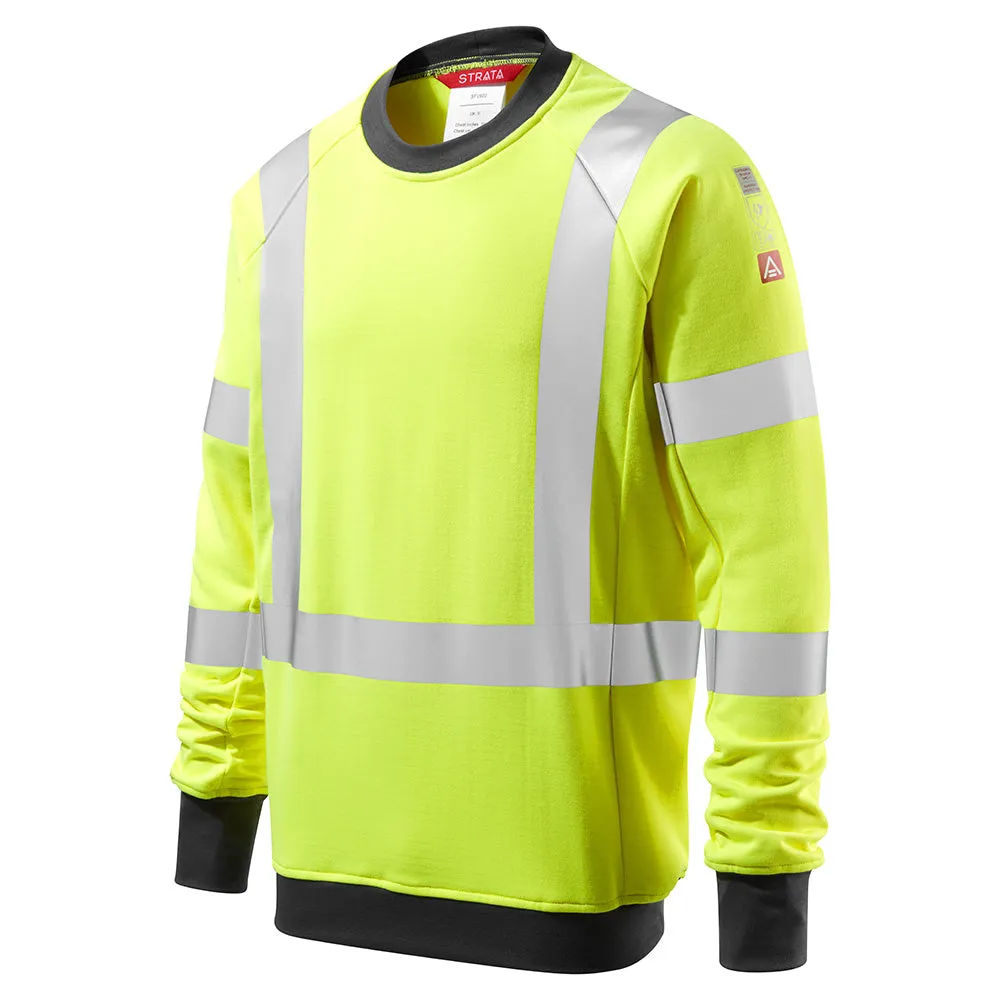 STRATA® ARC Hi-Viz Sweatshirt (CL.1/ARC2/24CAL/CM²)