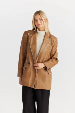 The Shanty Venice Jacket - Chestnut