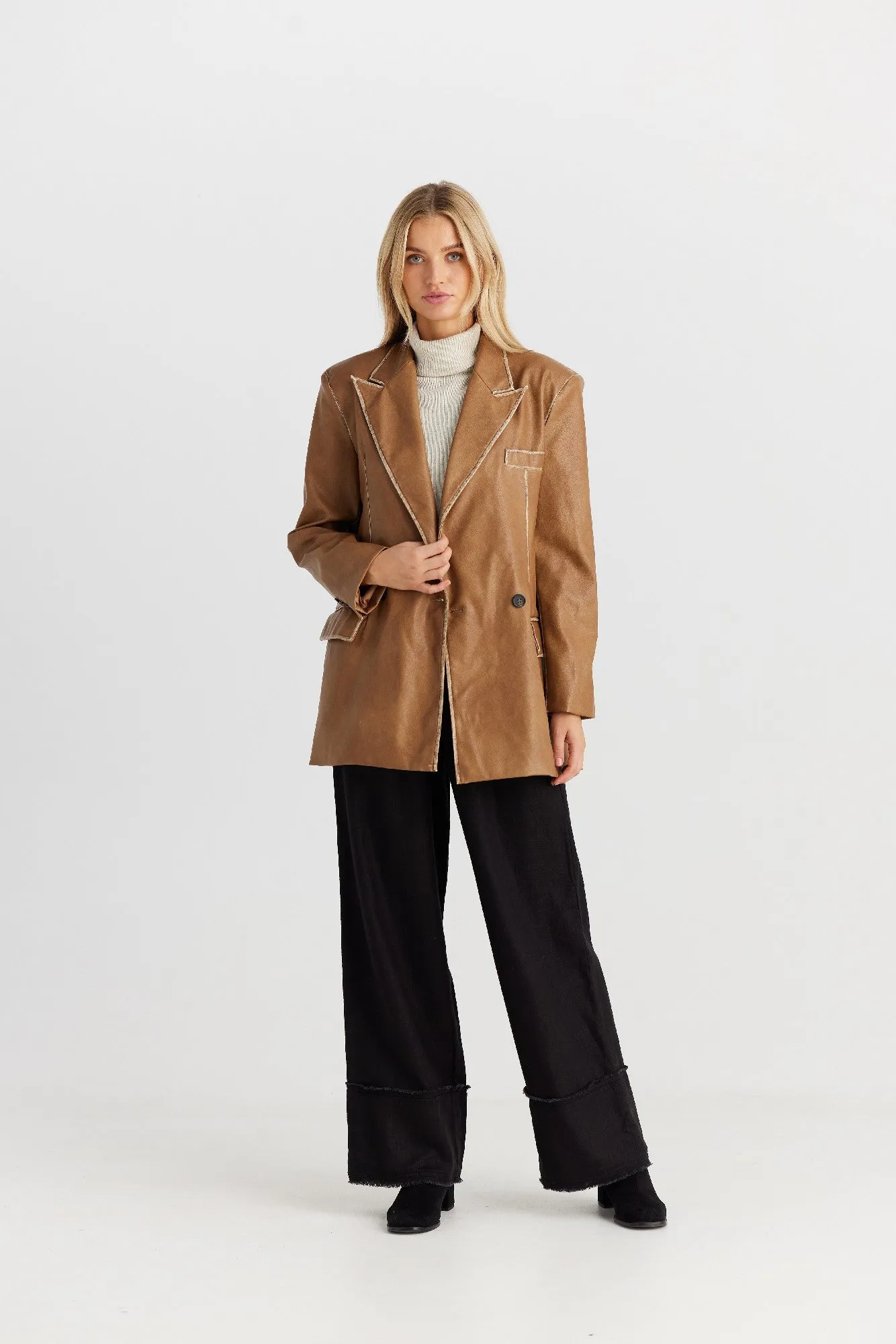 The Shanty Venice Jacket - Chestnut