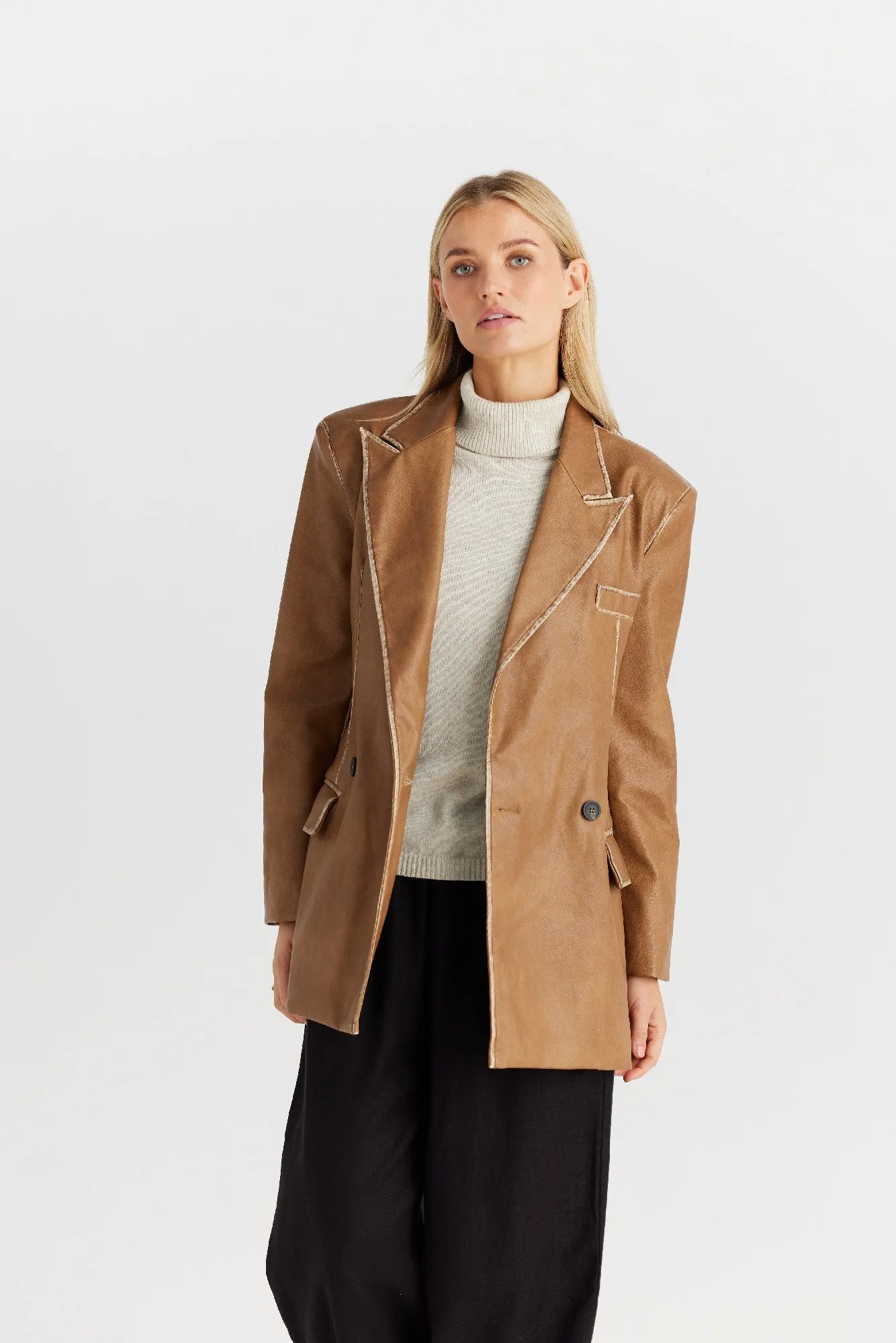The Shanty Venice Jacket - Chestnut