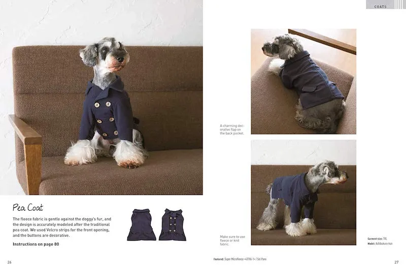 The Well-Dressed Dog: 26 Stylish Outfits & Accessories for Your Pet (Includes Pull-Out Patterns) - Toshio Kaneko