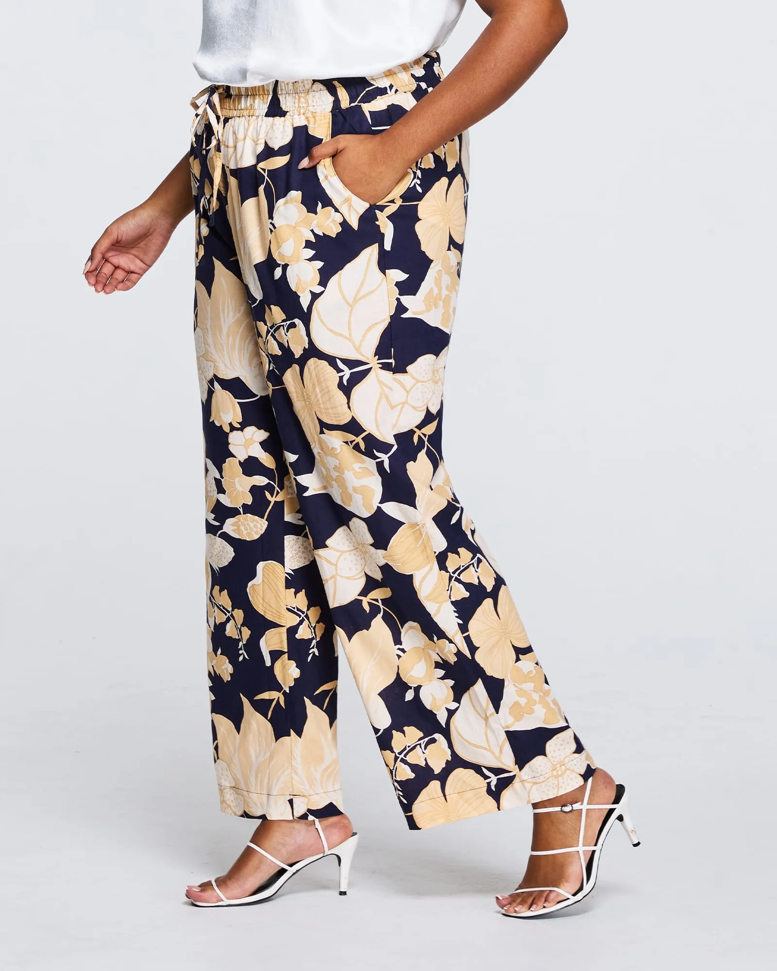 Valencia Floral Pant | Print
