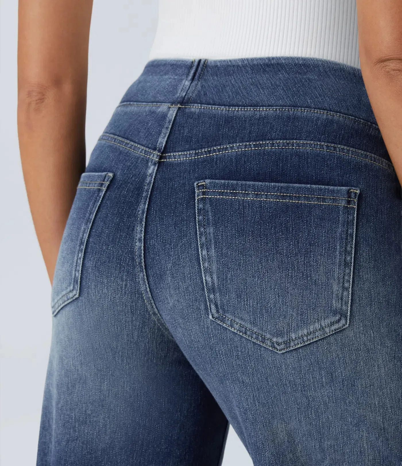 Vanessa | High waisted elastic trousers