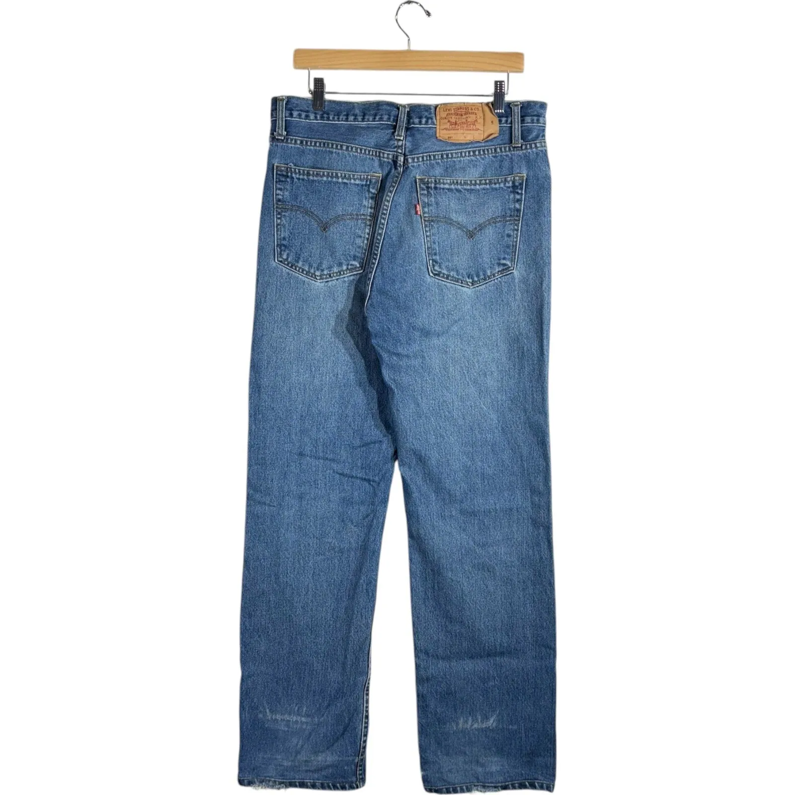 Vintage Levi's 501 Straight Leg Denim Jeans 35x31