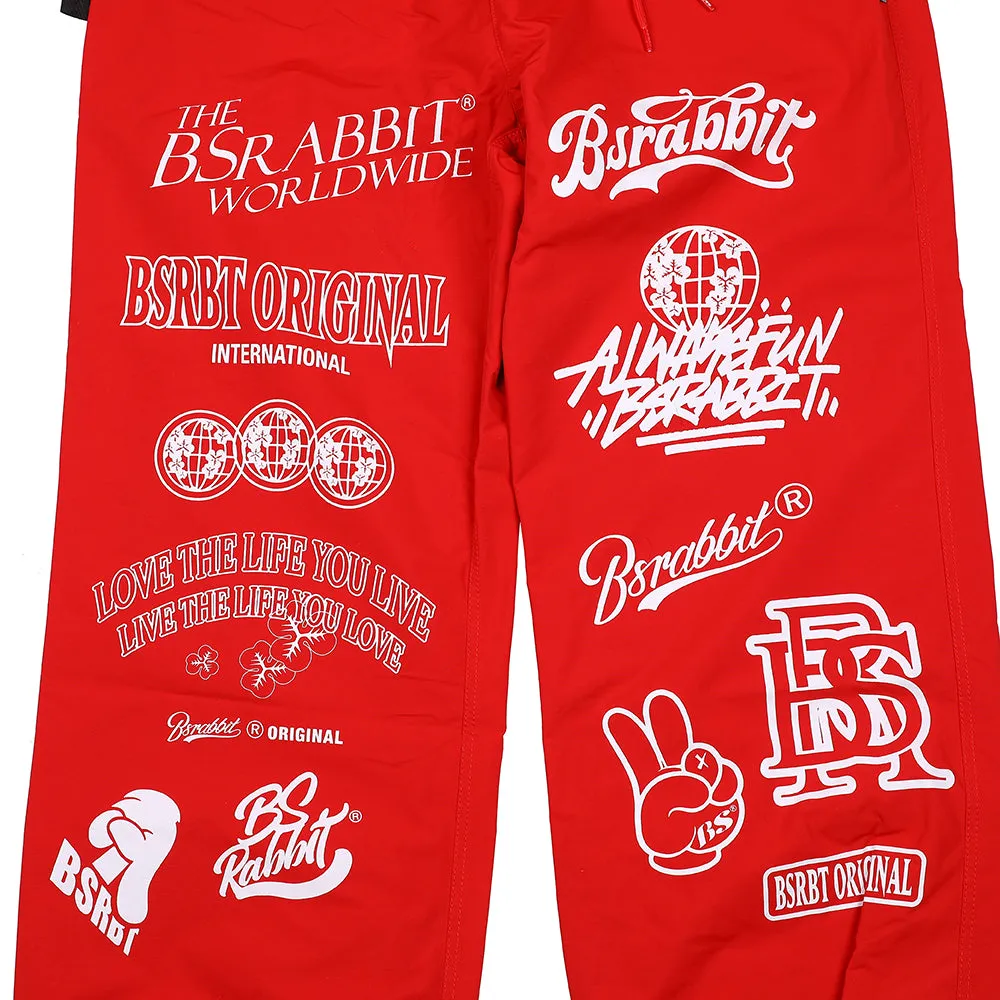 WD WORK JOGGER PANTS RED