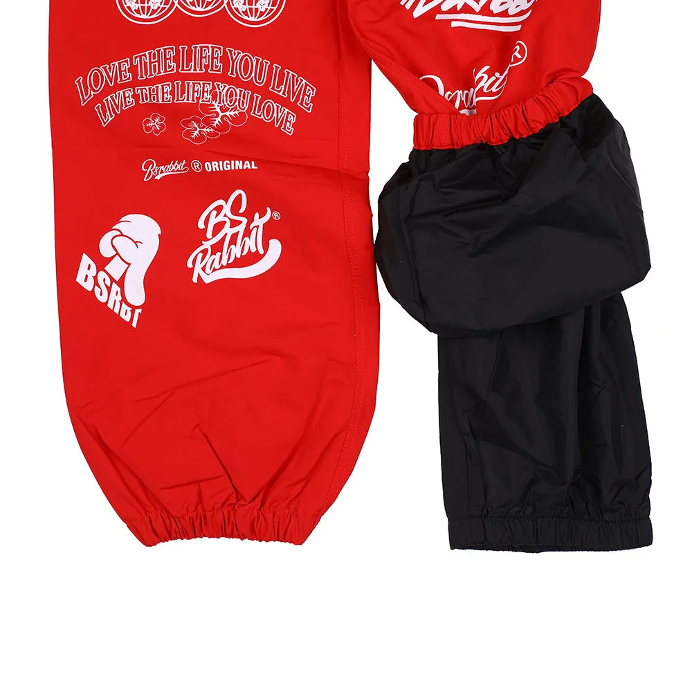 WD WORK JOGGER PANTS RED