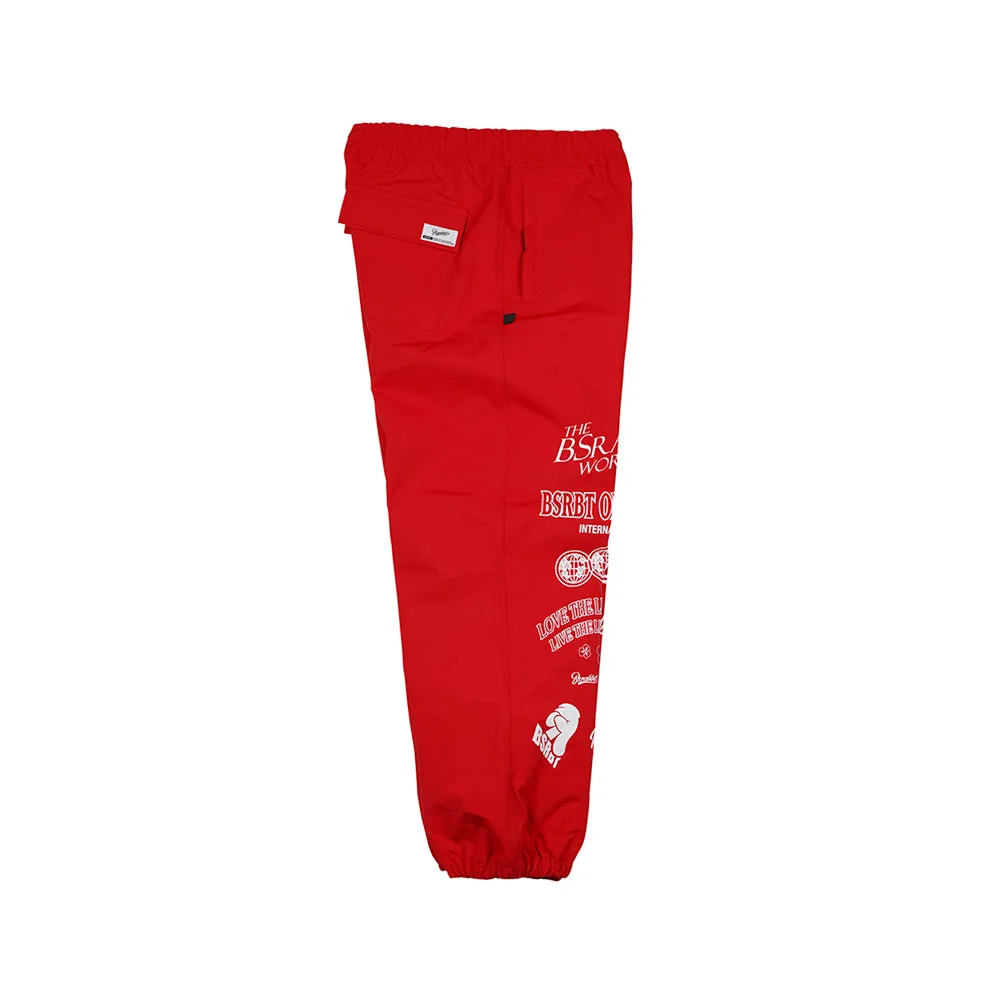 WD WORK JOGGER PANTS RED