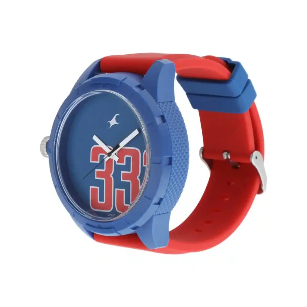 WW2046 Fastrack Tees Casual Plastic Belt Watch 38019PP01